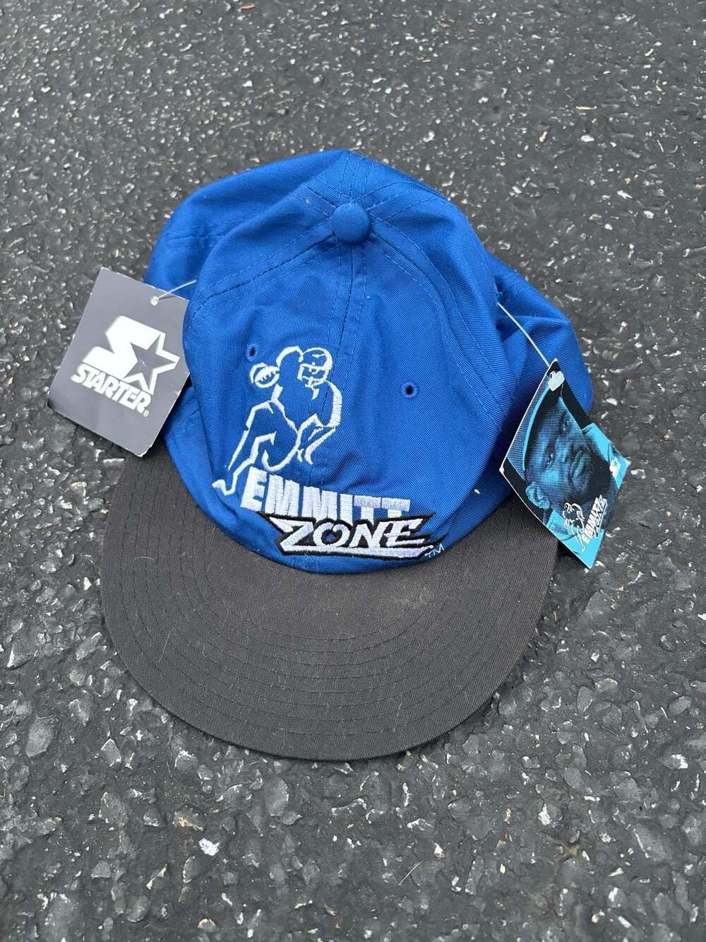 Starter Emmitt Zone Contrast Visor Snapback Hat